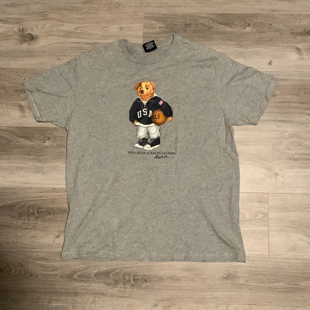 Ralph Lauren polo bear basketball T-shirt